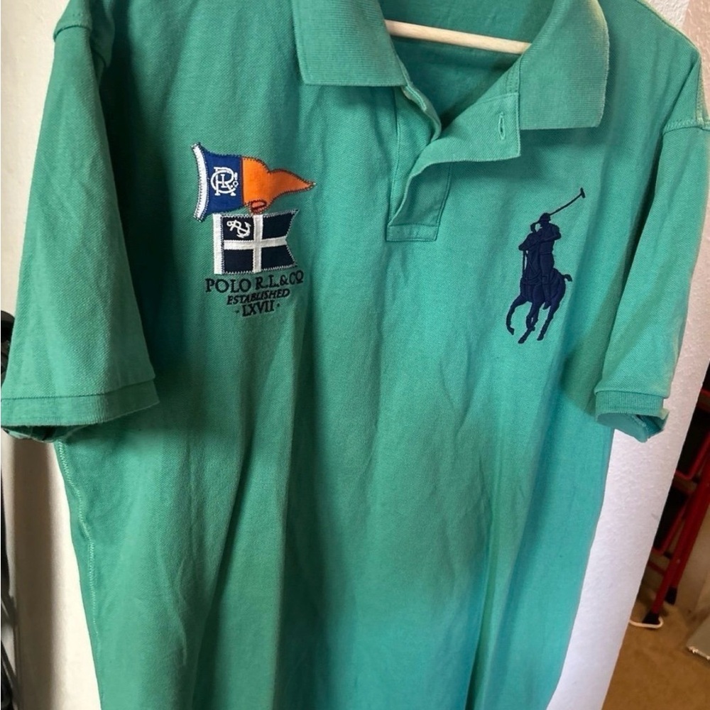Men’s Custom Slim Fit Nautical Polo Shirt by Polo Ralph Lauren